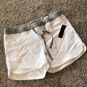 New with tags white cotton shorts